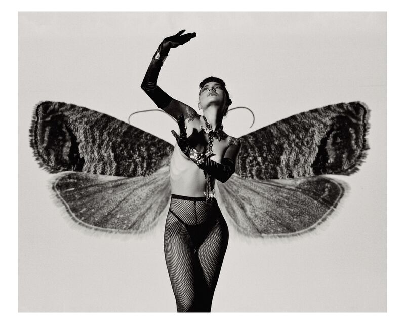 Moth Girl, by Lu Rodiger - a Photographic Art by Lu Rodiger